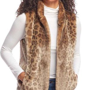 Donna Salyers Faux Fur Vest